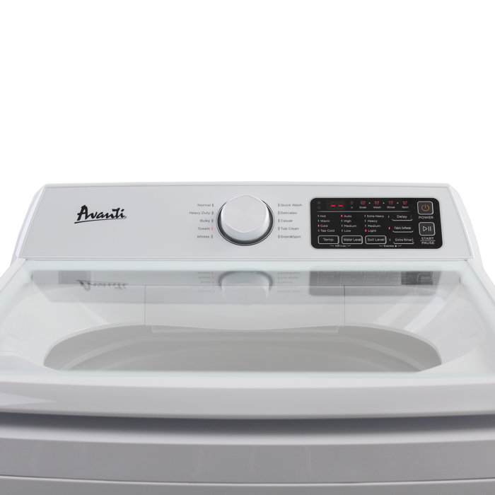 Avanti Compact Top Load Washing Machine, 3.7 cu. ft. Capacity Wayfair